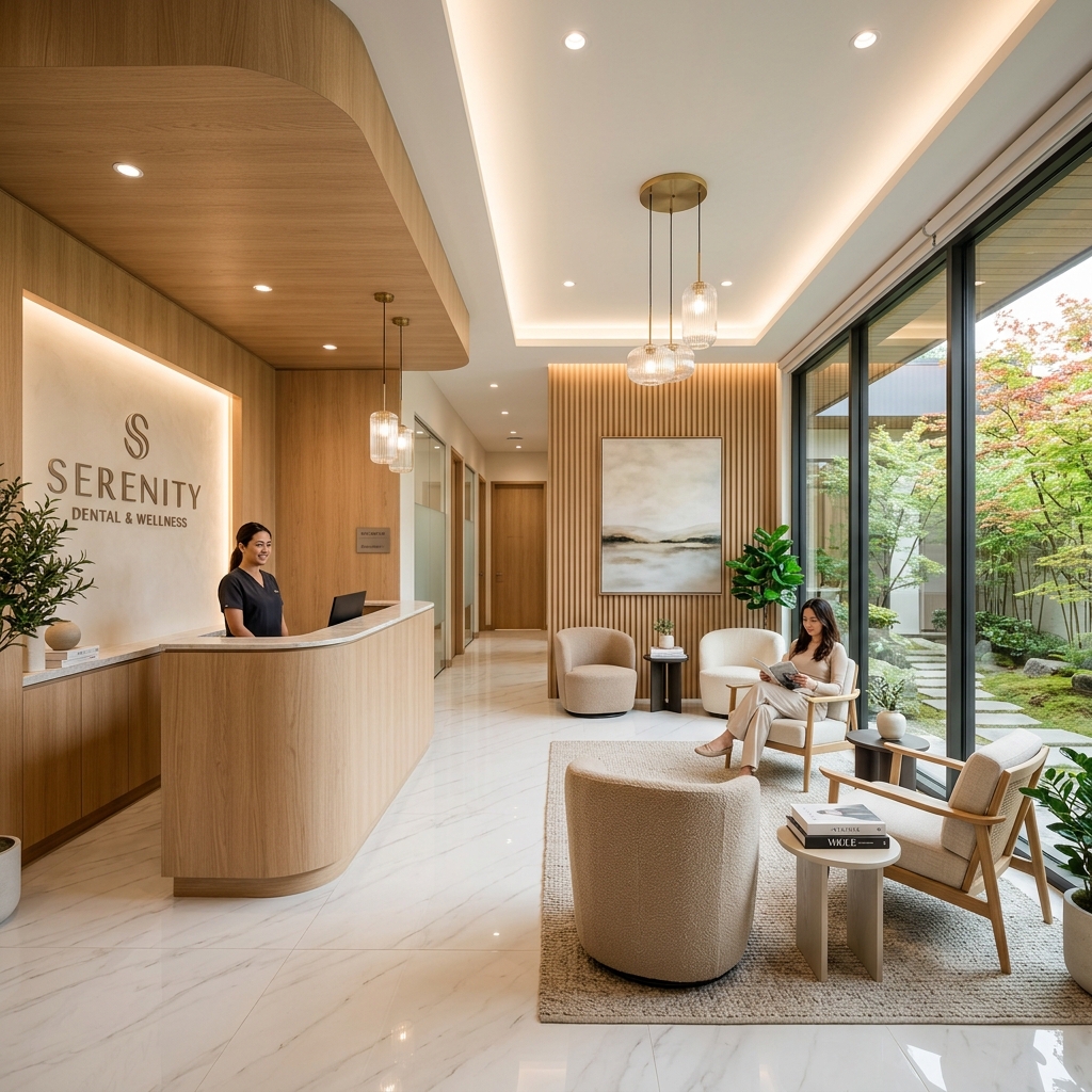 Modern Interior of Melbourne Road Dental Clinic